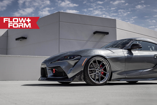 Фото дисков HRE FF21 Глянцевый темный лак на Toyota Supra A90