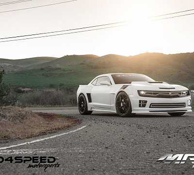 Фото дисков MRR M228 на Chevrolet Camaro V