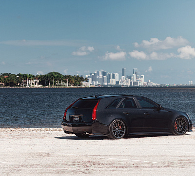 Фото дисков Vossen HF-3 на Cadillac CTS II
