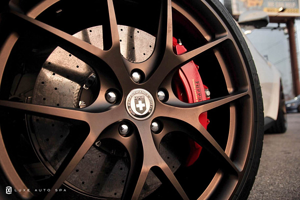 Фото дисков HRE P101 Сатиновая темная медь на Ferrari GTC4Lusso