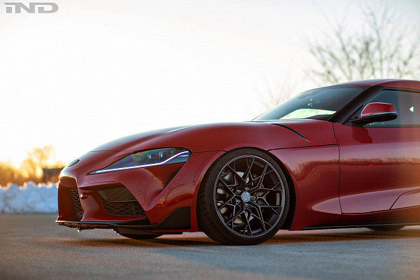 Фото дисков HRE FF10 Сатиновый графит на Toyota Supra A90