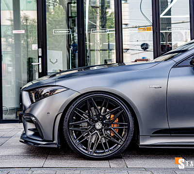 Фото дисков Vossen HF-7 на Mercedes-Benz CLS (C257)