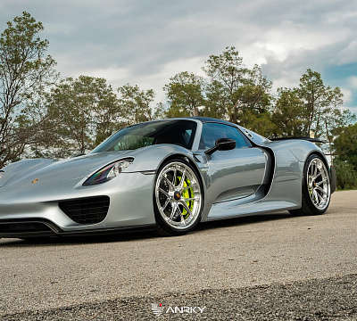Фото дисков Anrky XR-301 на Porsche 918 Spyder
