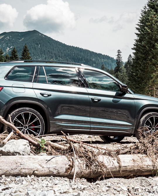 Фото дисков Sport GR Алмазная проточка на Skoda Kodiaq I