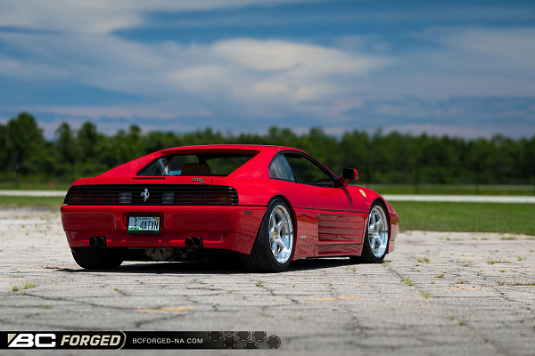 Фото дисков BC Forged LE05 // MLE05 Глянцевый лак на Ferrari 348
