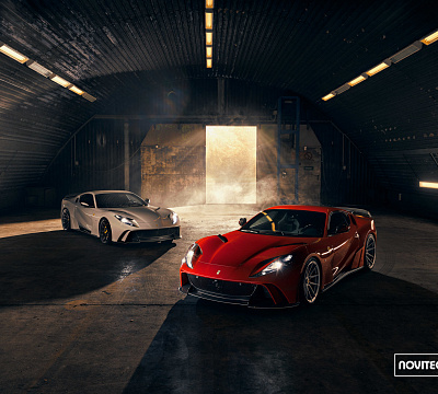 Фото дисков NOVITEC NF10 на Ferrari 812