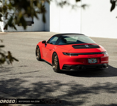 Фото дисков BC Forged MHK519 на Porsche 911 VIII