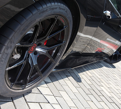 Фото дисков Strasse Wheels SM5R Deep Concave Monoblock на Maserati GranTurismo I