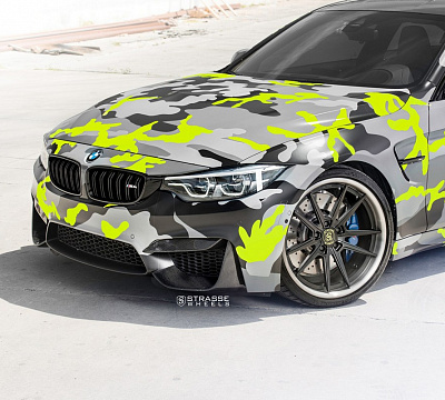 Фото дисков Strasse Wheels SV1 Deep Concave FS на BMW 4/M4 (F32/F82)