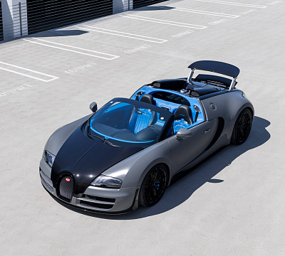 Фото дисков HRE P103SC на Bugatti Veyron