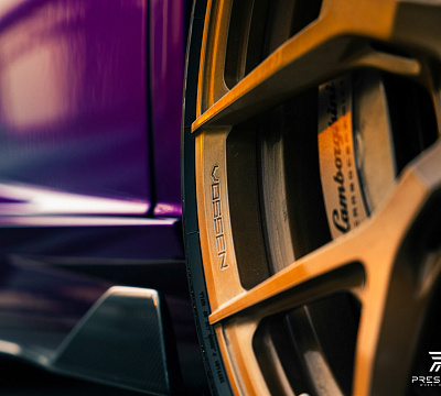 Фото дисков Vossen S21-01 на Lamborghini Aventador