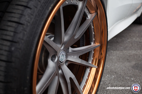 Фото дисков HRE S104 Сатиновый темный лак на BMW X5/X5 M (F15/F85)