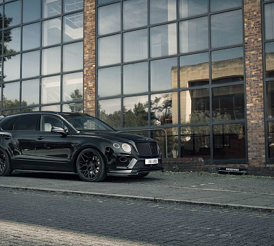 Фото дисков Vossen UV-1 на Bentley Bentayga