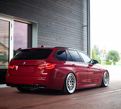 Фото дисков HRE 300 на BMW 3/M3 (F3x/F80)