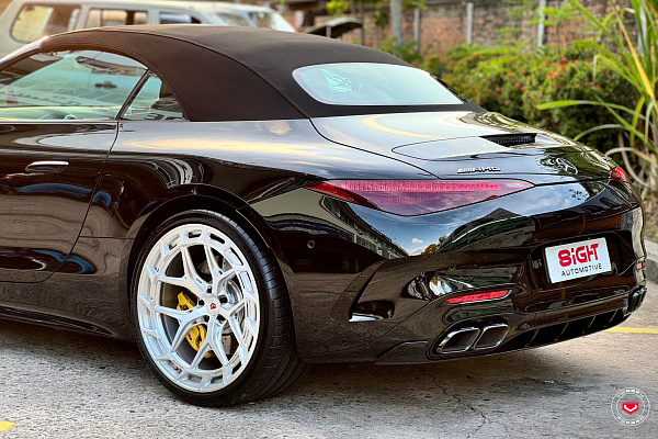 Фото дисков Vossen LC3-01T Глянцевый лак на Mercedes-Benz SL (R232)