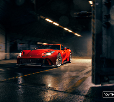 Фото дисков NOVITEC NF10 на Ferrari 812