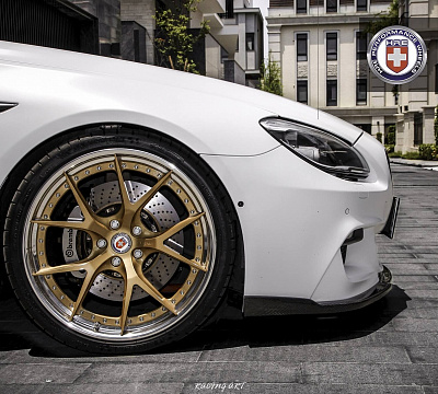 Фото дисков HRE S101 на BMW 6/M6 (F06/F13/F12)
