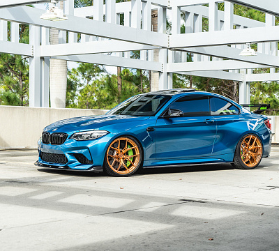 Фото дисков Vossen S21-01 на BMW 2/M2 (F22/F87)