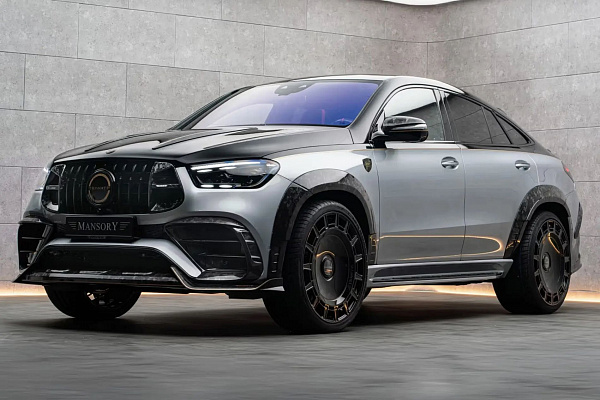 Фото дисков Mansory FD.15 Черный глянец на Mercedes-Benz GLE II