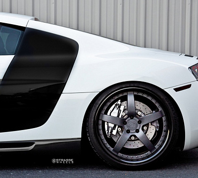 Фото дисков Strasse Wheels S5 Signature на Audi R8 (Typ 42)