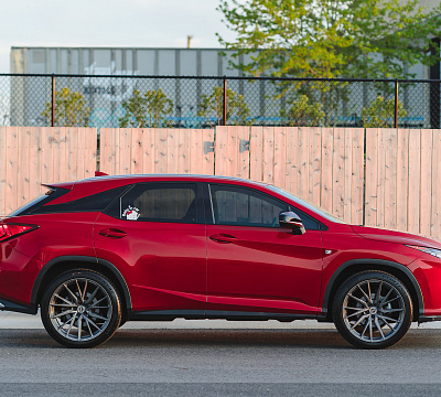 Фото дисков Vossen HF-4T на Lexus RX IV