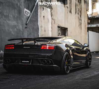 Фото дисков HRE P101 на Lamborghini Gallardo