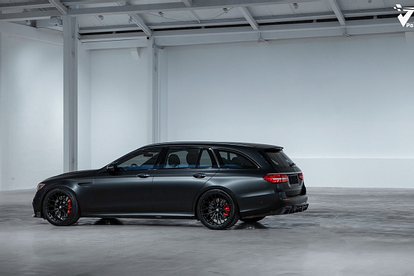 Фото дисков Anrky AN10 Черный сатин на Mercedes-Benz E-Class (W213, S213, C238)