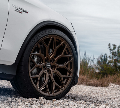 Фото дисков Vossen HF-2 на Mercedes-Benz GLC (X253, C253)