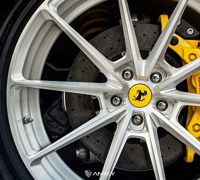 Фото дисков Anrky AN28 на Ferrari 812