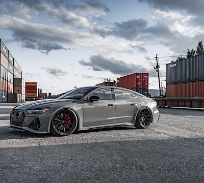 Фото дисков Vossen HF-3 на Audi A/RS 7 (4K)