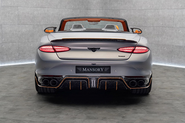 Фото дисков Mansory BY.5 Черный глянец на Bentley Continental GT IV