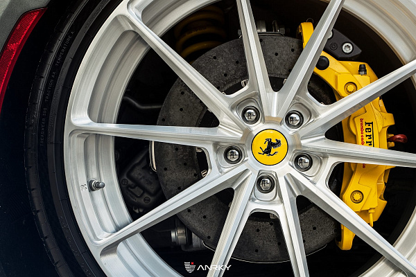 Фото дисков Anrky AN28 Глянцевый лак на Ferrari 812