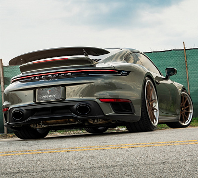 Фото дисков Anrky AN33 на Porsche 911 VIII