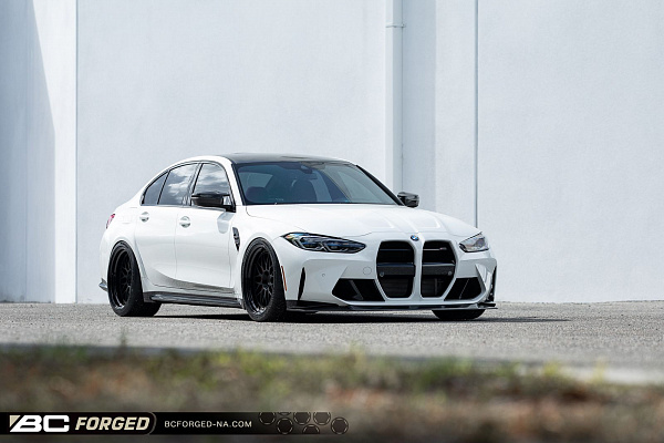 Фото дисков BC Forged LE81 // MLE81 Черный матовый на BMW 3/M3 (G2x/G80)