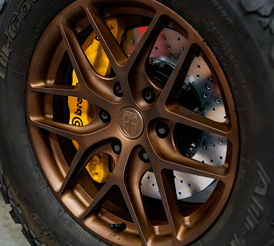 Фото дисков HRE P161 на Ford Ranger T6