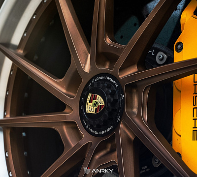Фото дисков Anrky AN33 на Porsche 911 VIII
