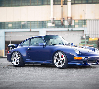 Фото дисков HRE 527 на Porsche 911 IV