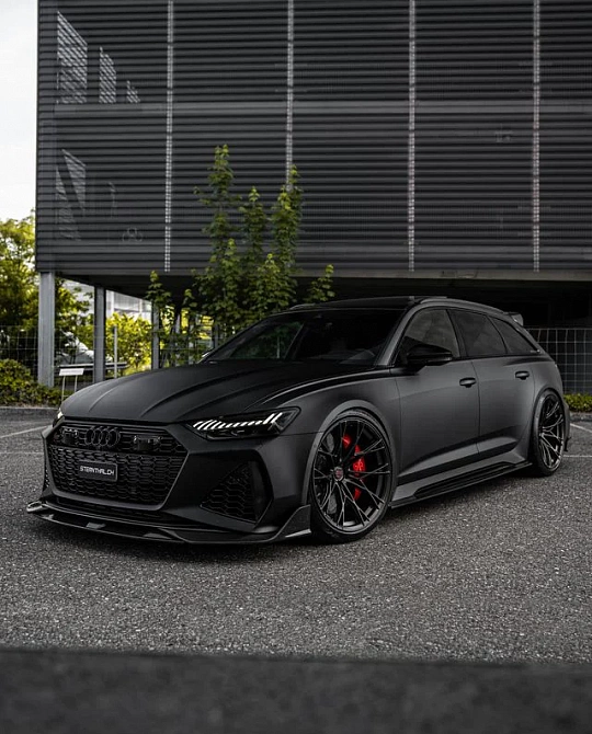 Фото дисков ST9 Черный сатин на Audi A/RS 6 (C8)