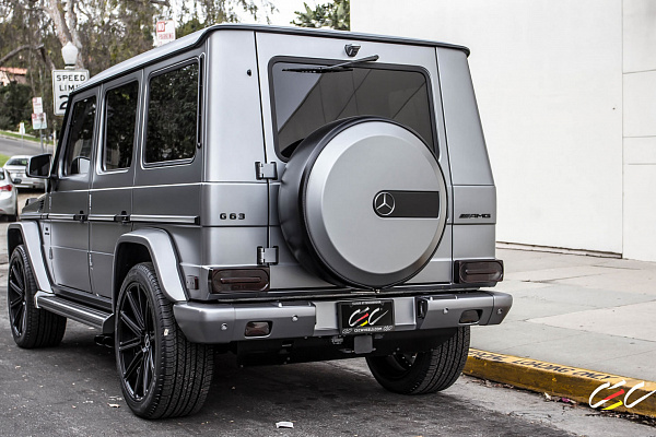 Фото дисков CEC C25 Черный сатин на Mercedes-Benz G-Class II