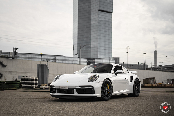 Фото дисков Vossen S21-01 Сатиновый темный лак на Porsche 911 VIII