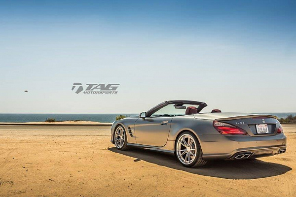 Фото дисков HRE S104 Глянцевый тонированный лак на Mercedes-Benz SL (R231)