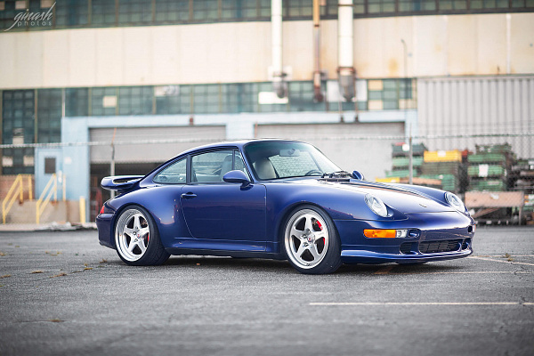 Фото дисков HRE 527 Глянцевый лак на Porsche 911 IV