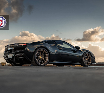 Фото дисков HRE R101 Lightweight на Ferrari 296