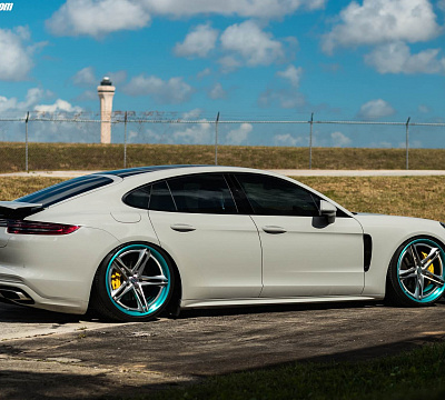 Фото дисков HRE S207H на Porsche Panamera II