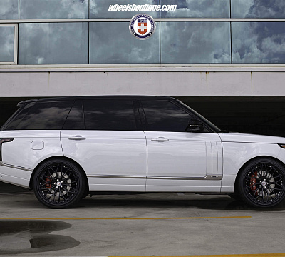 Фото дисков HRE S200 на Land Rover Range Rover IV