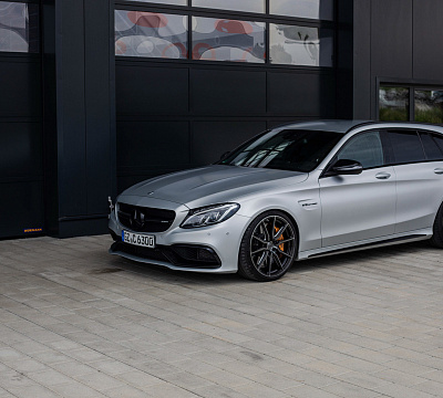 Фото дисков Vossen HF-3 на Mercedes-Benz C-Class (W205)