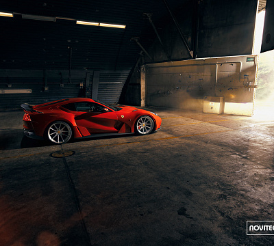Фото дисков NOVITEC NF10 на Ferrari 812