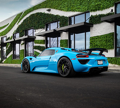 Фото дисков Anrky AN38 на Porsche 918 Spyder