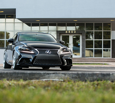 Фото дисков Vossen CV3 на Lexus IS II
