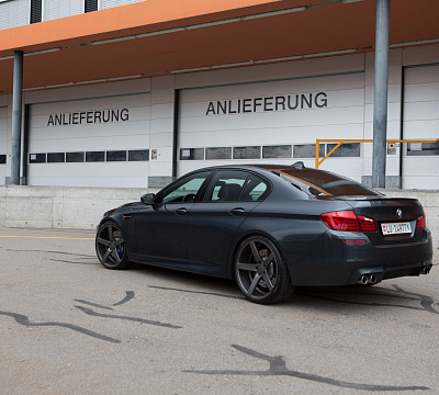 Фото дисков Vossen CV3 на BMW 5/M5 (F10)